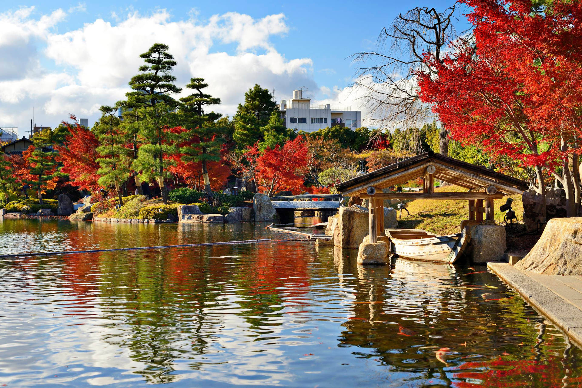 Lago Nagoya Tokugawa Ryusen Sfondo
