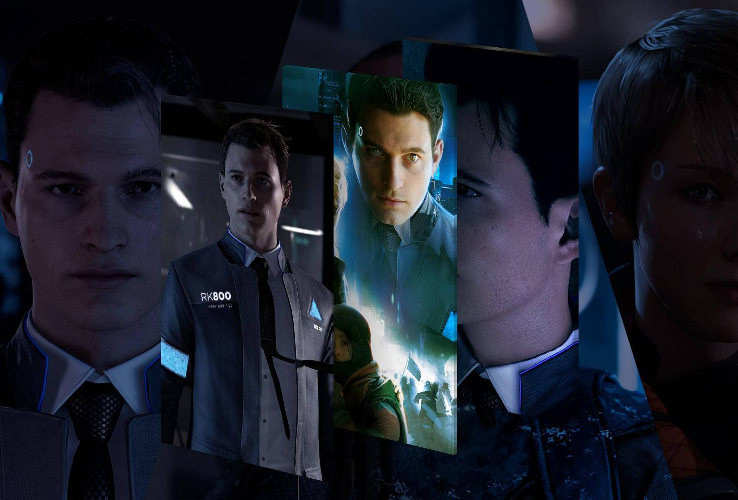 Naidleen: Detroit Become Human Collage