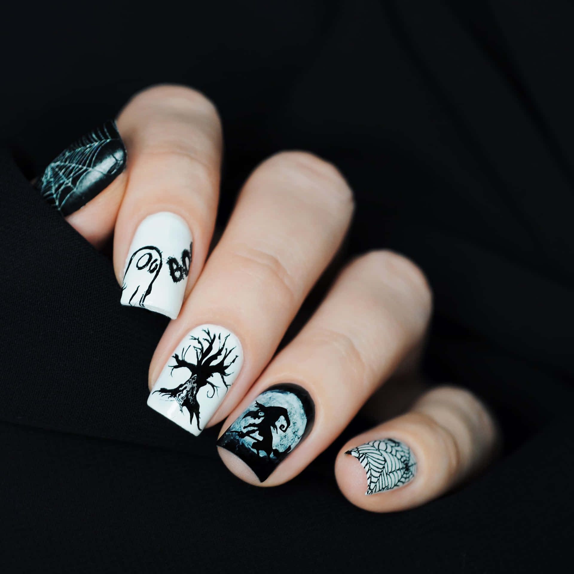 Gothic Style Nail Designs Picture