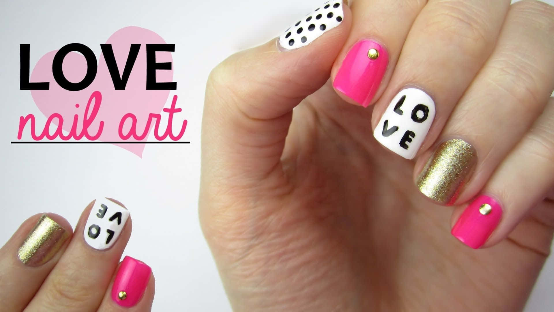 Love Nail Art Picture