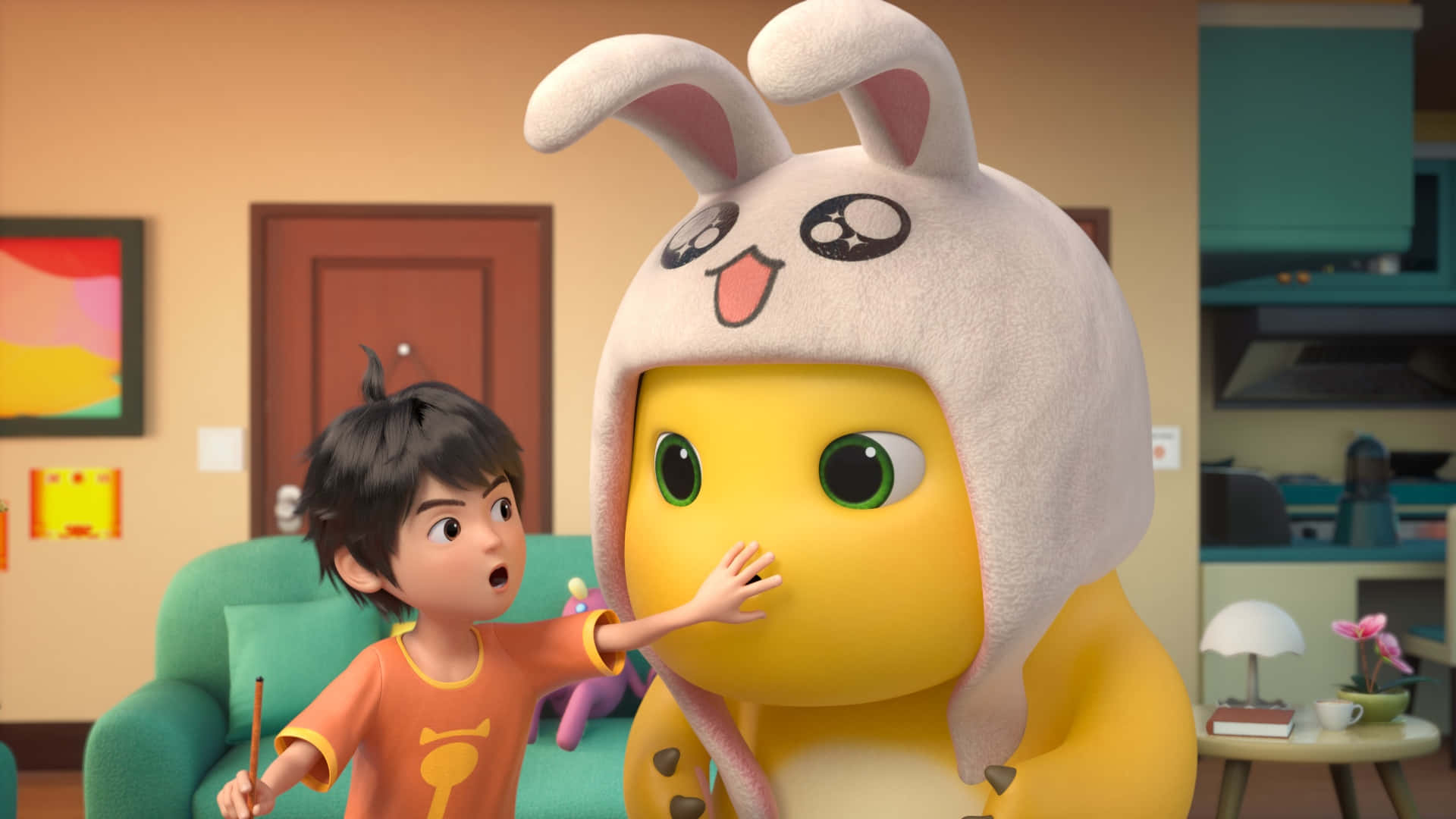 Nailoong Y El Disfraz De Conejo Fondo de pantalla