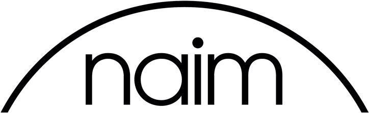 Naim Audio Logo Blackon Gray PNG
