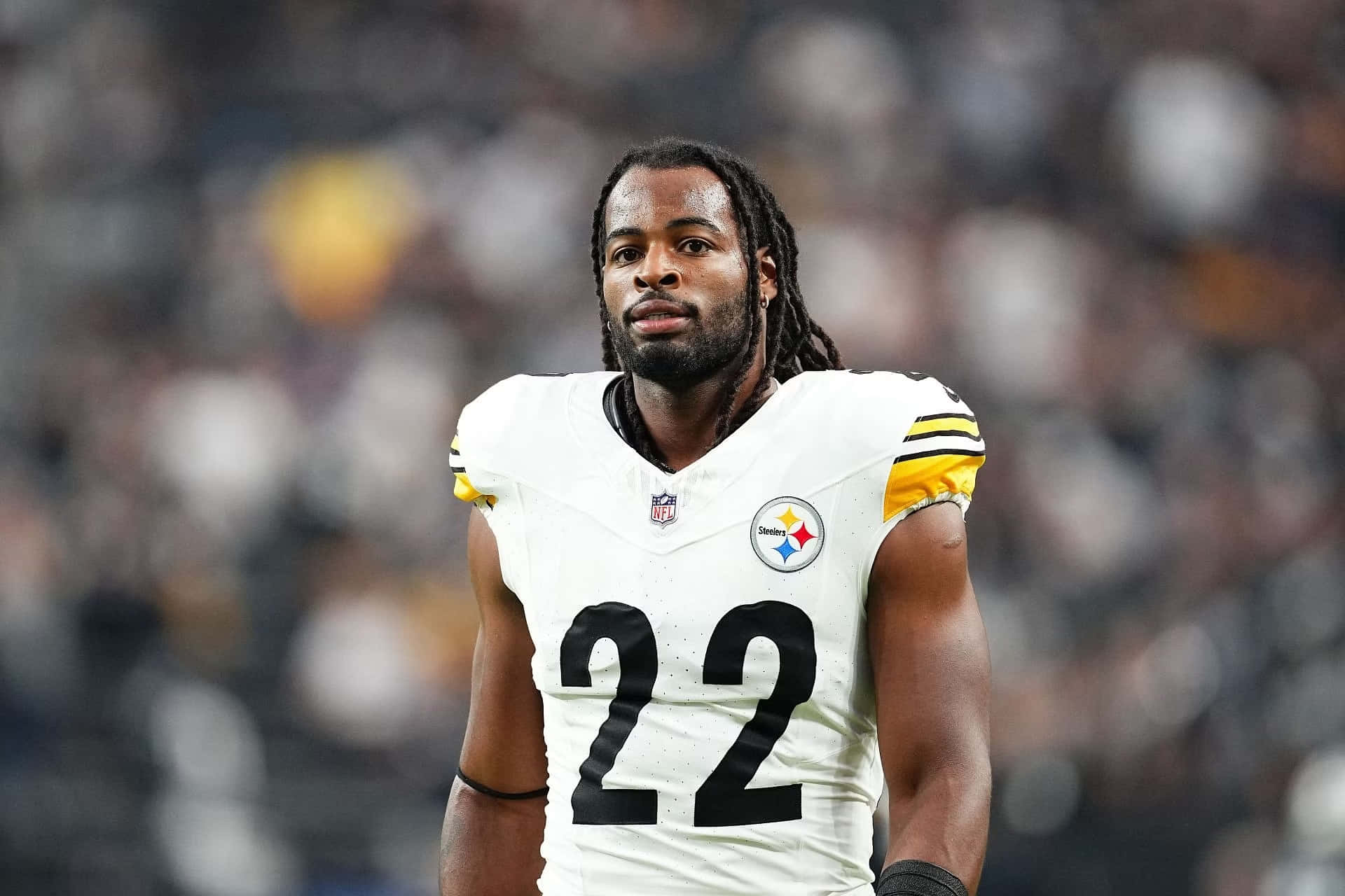 Download Najee Harris Pittsburgh Steelers22 Wallpaper | Wallpapers.com