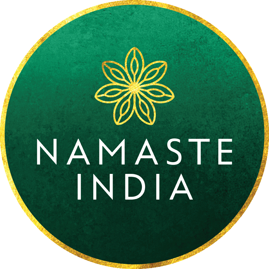 Namaste India Greeting Logo PNG