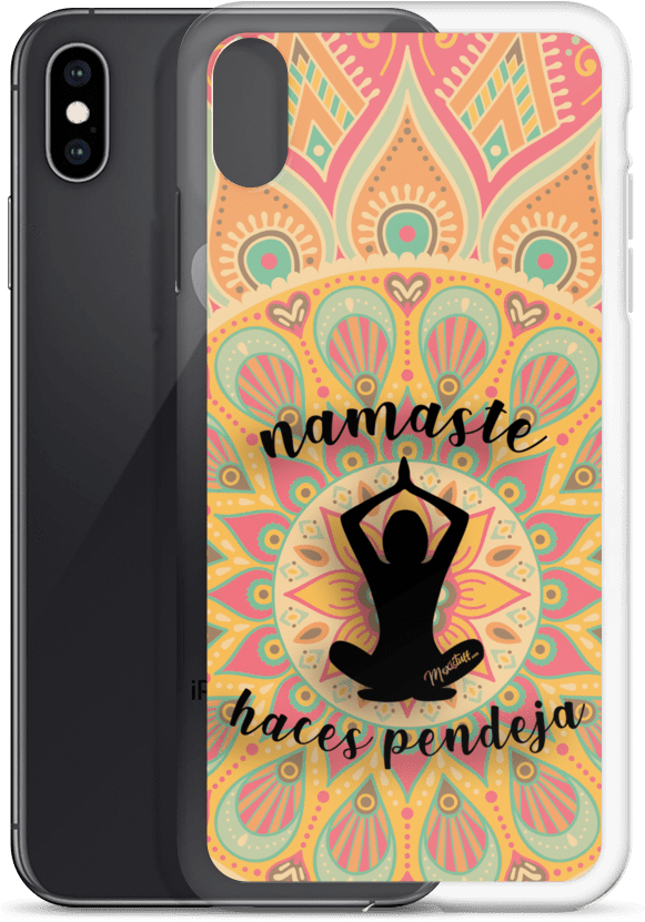 Namaste Phone Case Design PNG