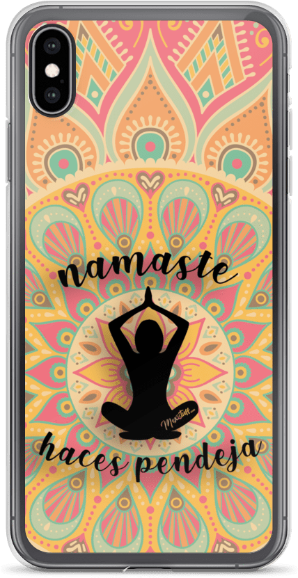 Namaste Phone Case Design PNG