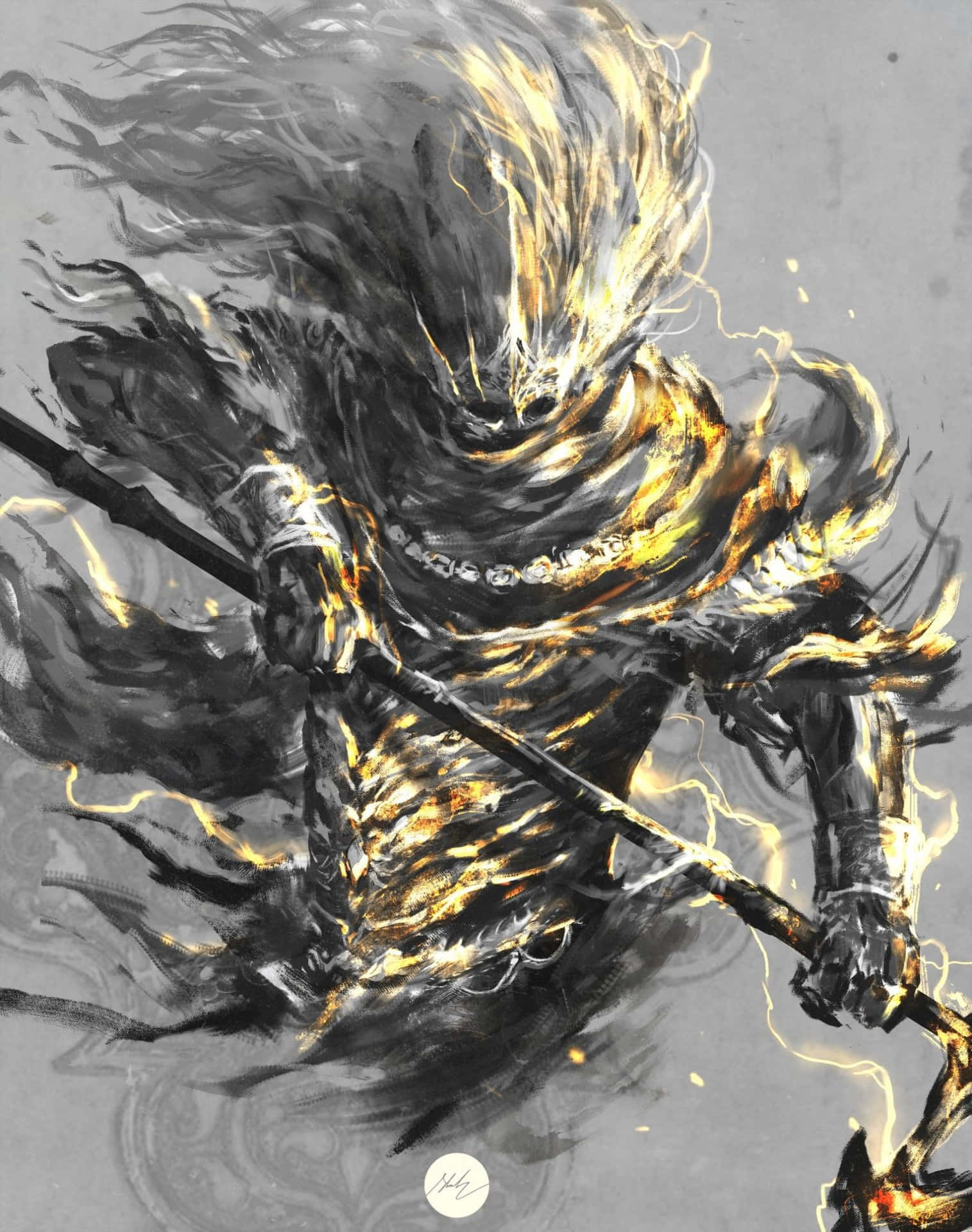 The Nameless King in All His Glory Wallpaper