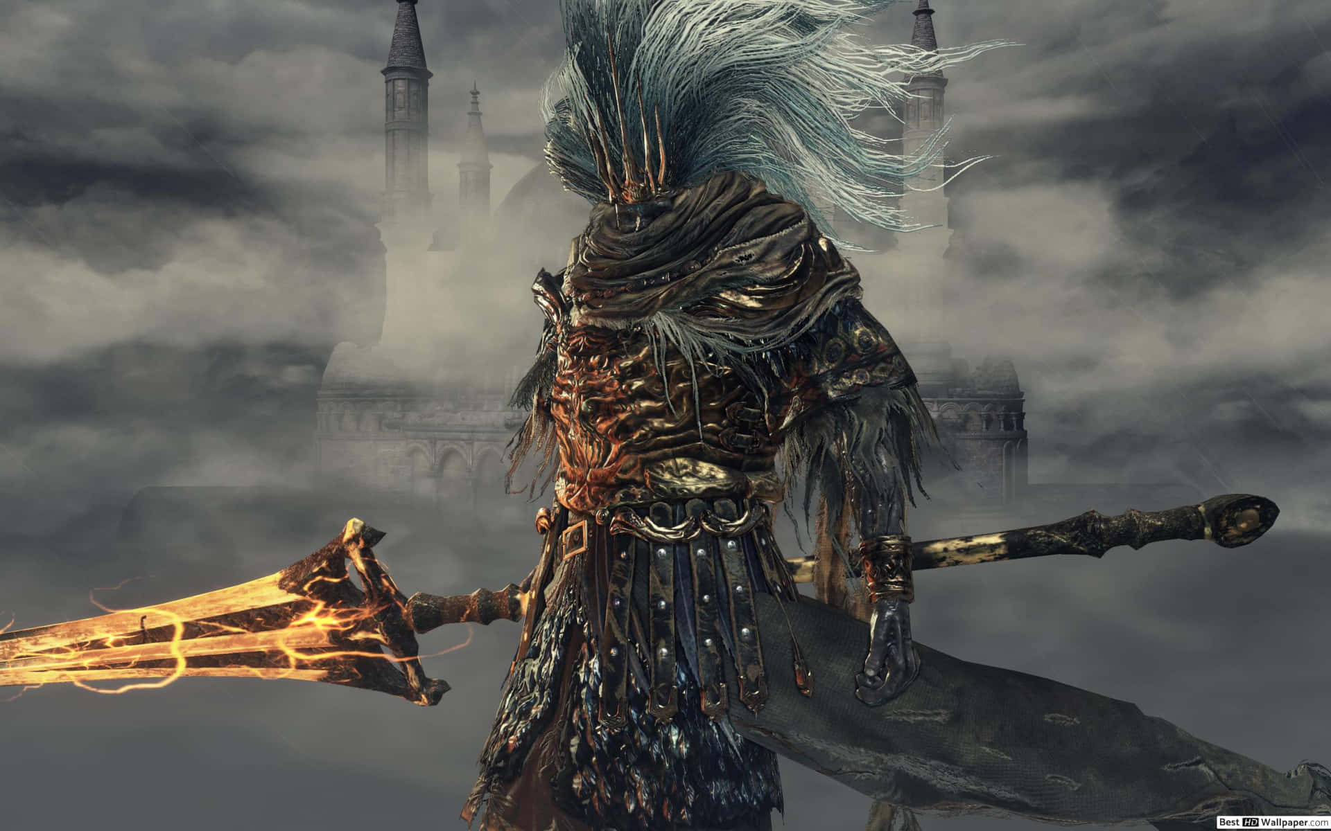 Caption: The Nameless King reigning supreme in stormy skies Wallpaper