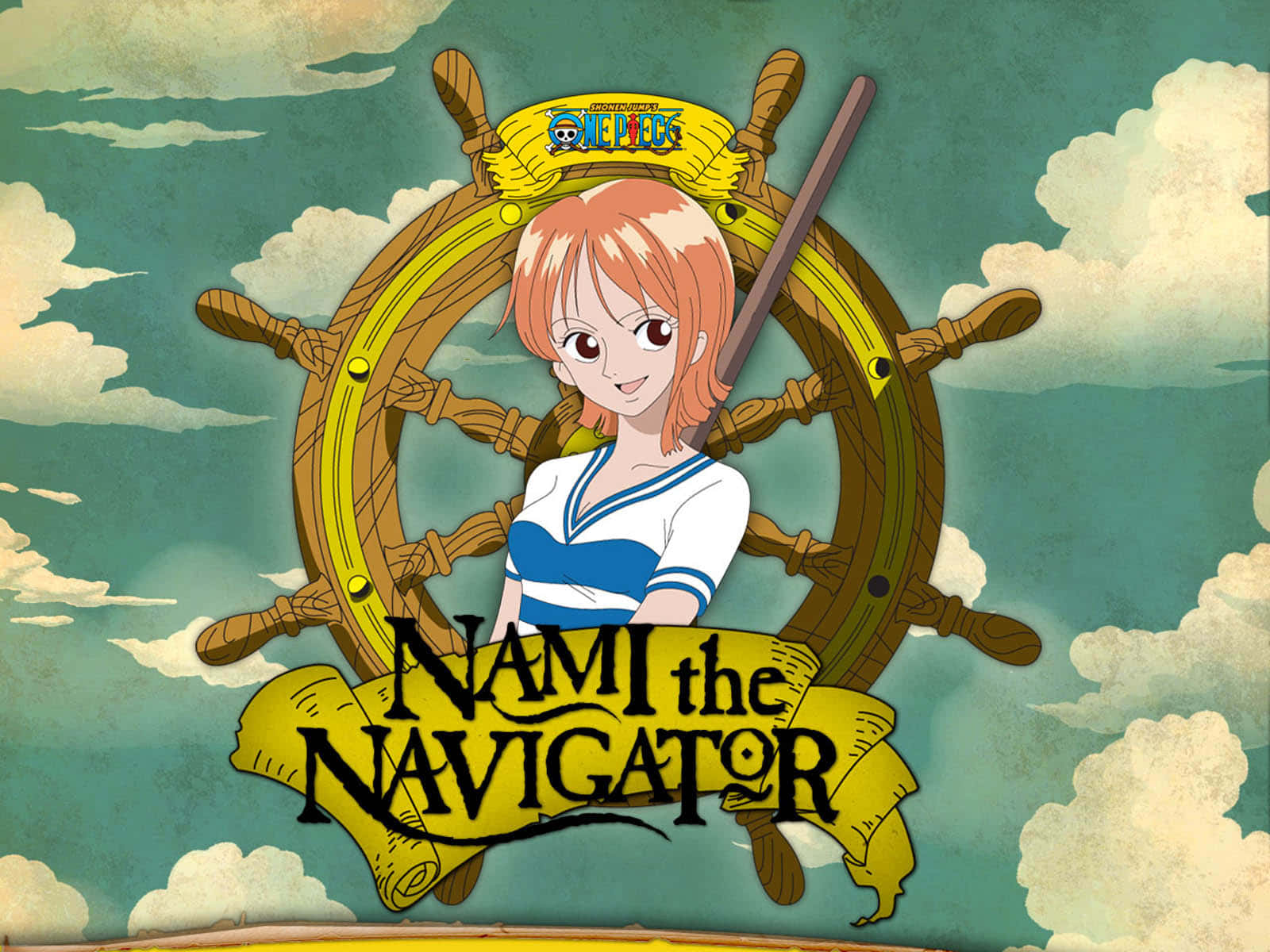 Nami,de One Piece, A Navegadora. Papel de Parede