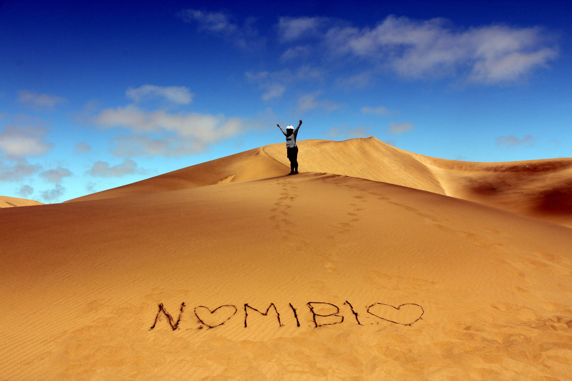 Namibia Dune Turiststed Wallpaper