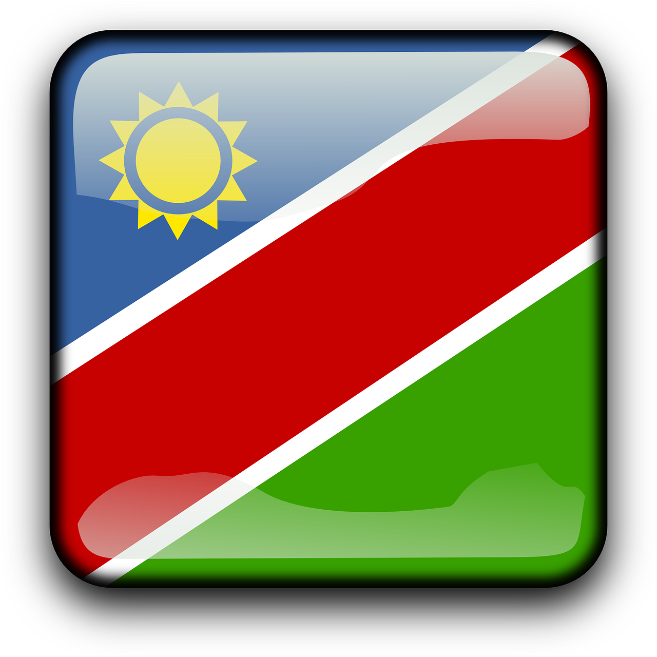 Namibia_ Flag_ Icon PNG