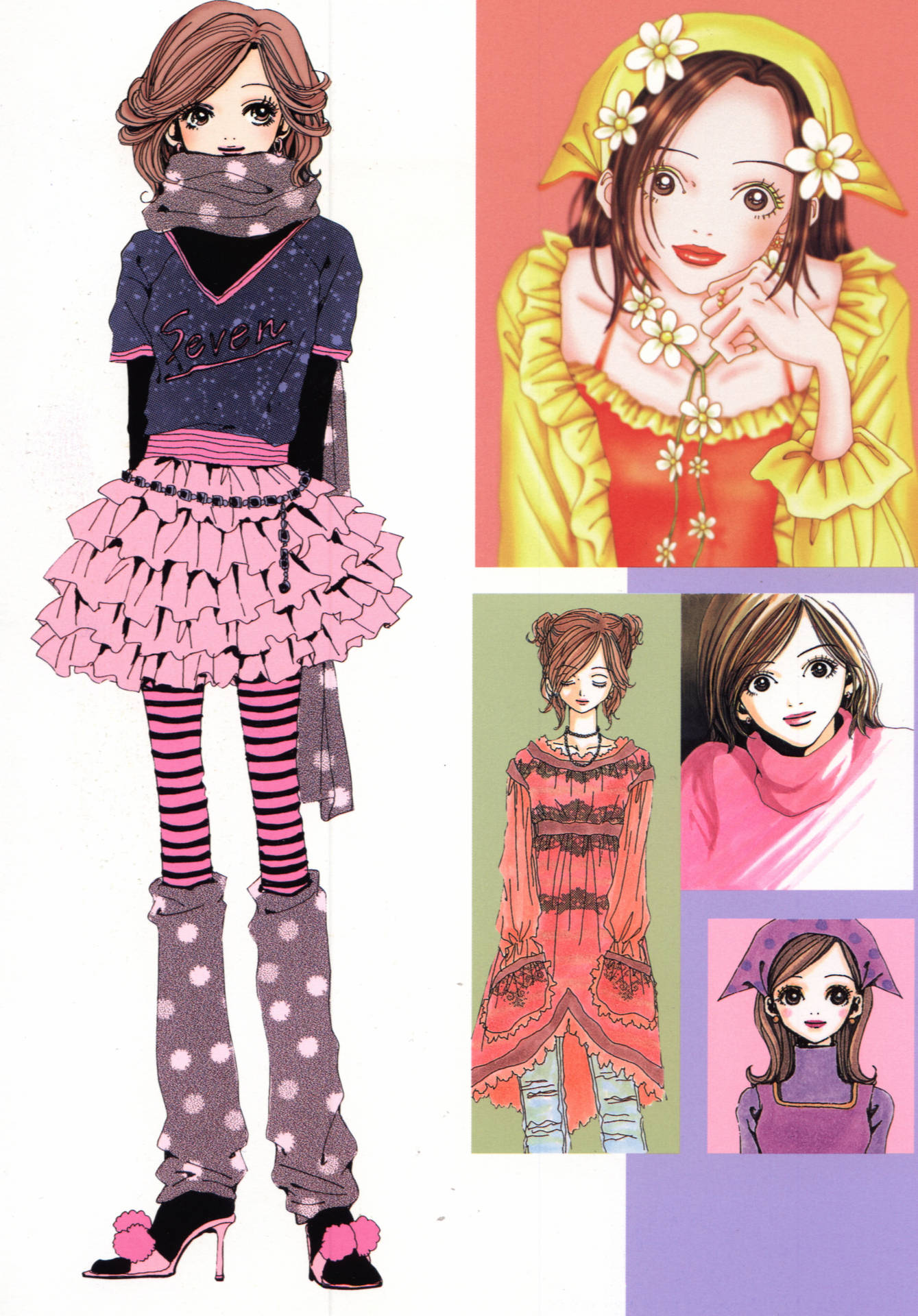 Nanaanime Fashion (nana Anime Mode) Wallpaper