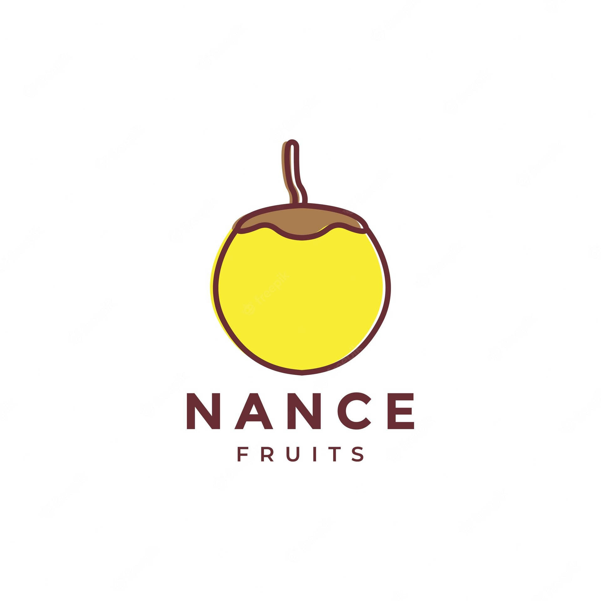 Pristine Nance Fruits in Artistic 2D Display Wallpaper