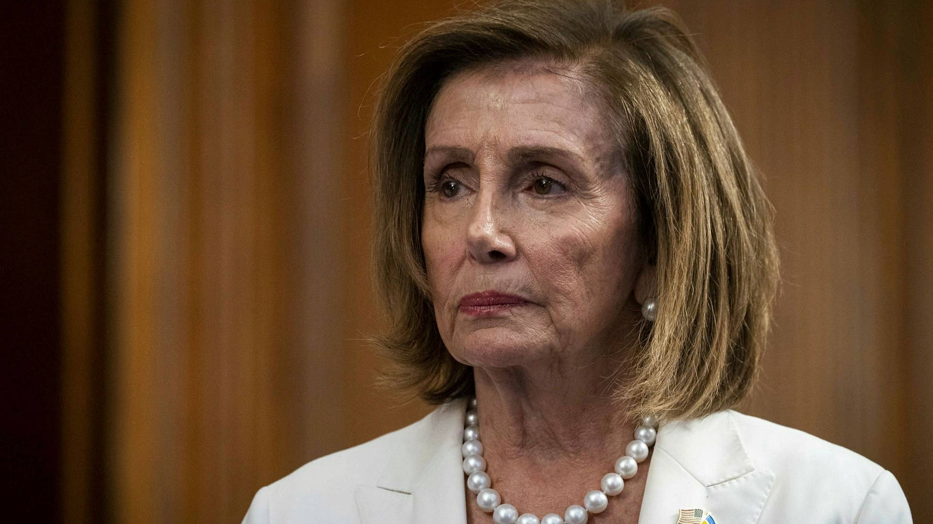 Nancy Pelosi Looking Sad Wallpaper