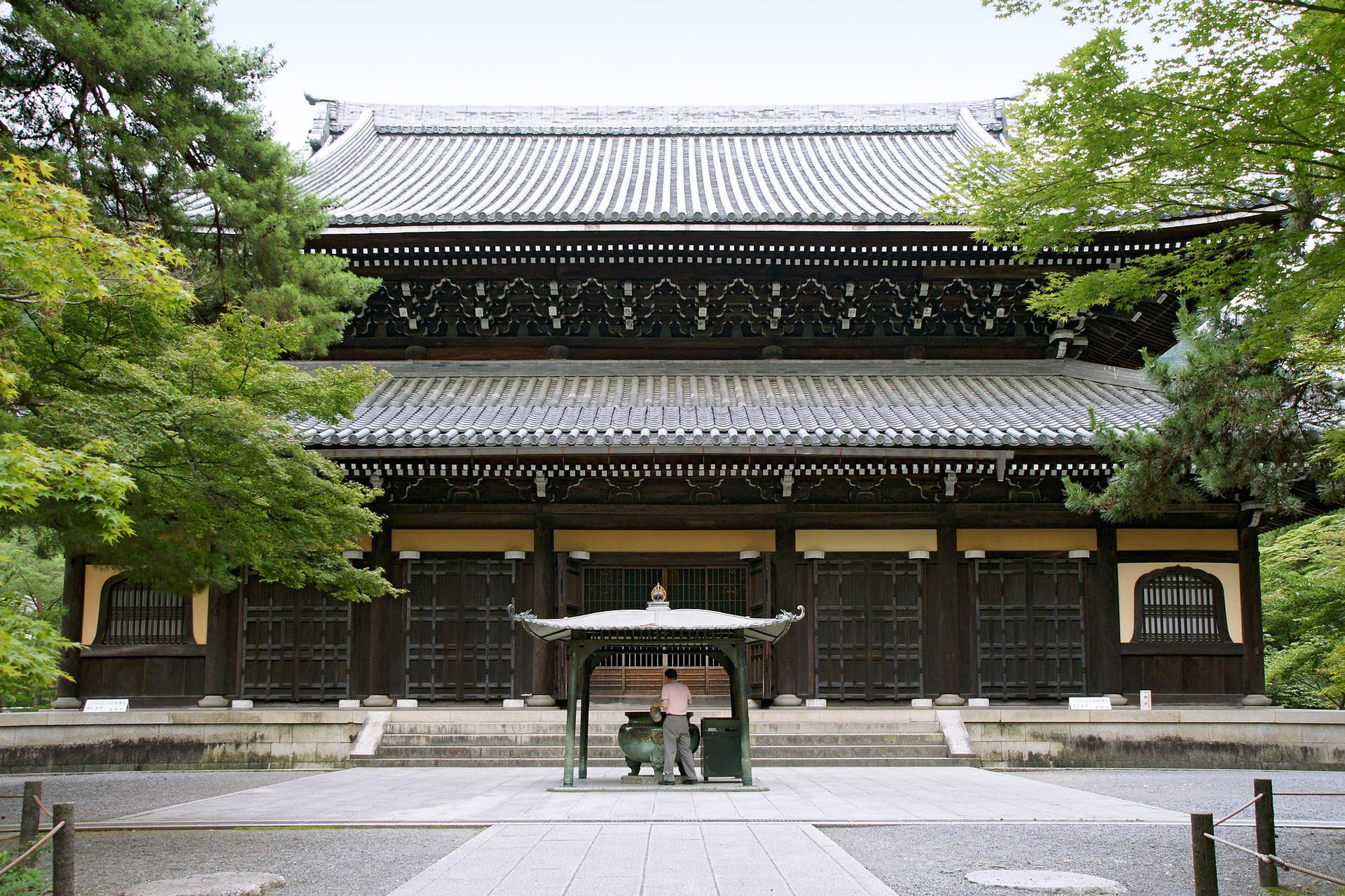 Templonanzenji Em Quioto. Papel de Parede