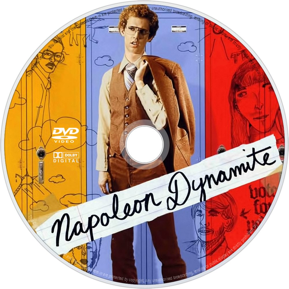 Napoleon Dynamite D V D Cover Art PNG