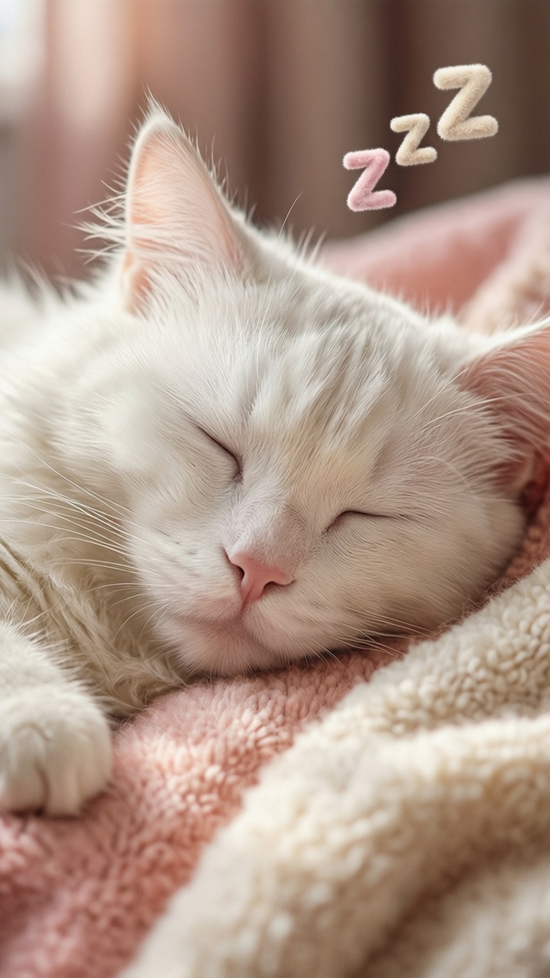 Gatinho Dormindo Papéis de Parede