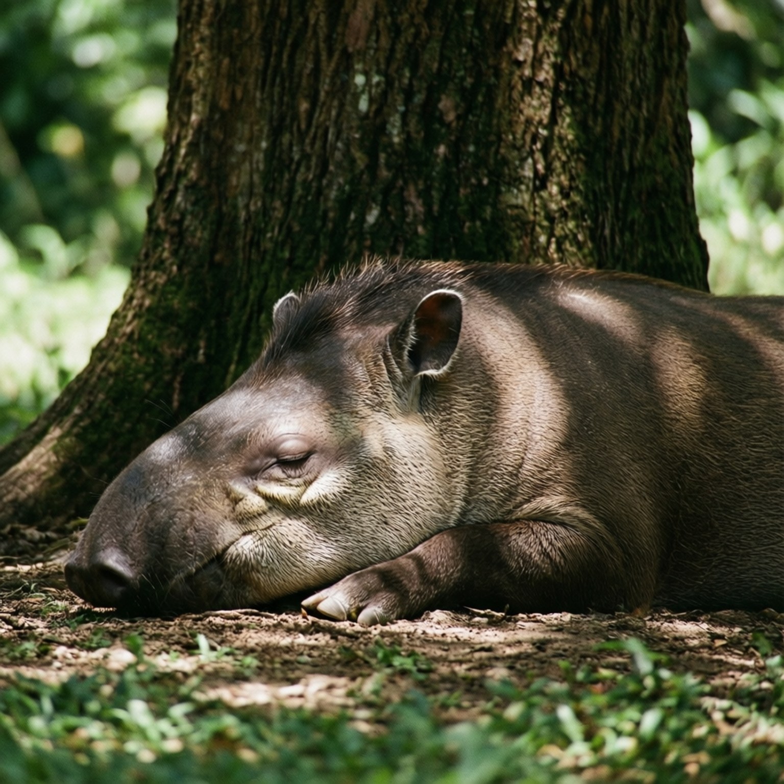 Slapende Tapir Achtergronden