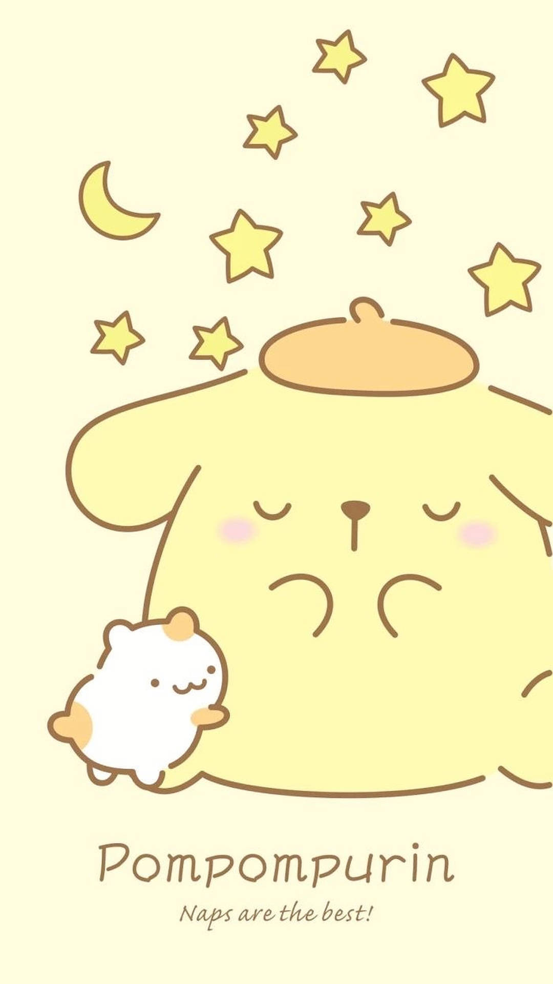 Naps Are The Best Pompompurin Wallpaper