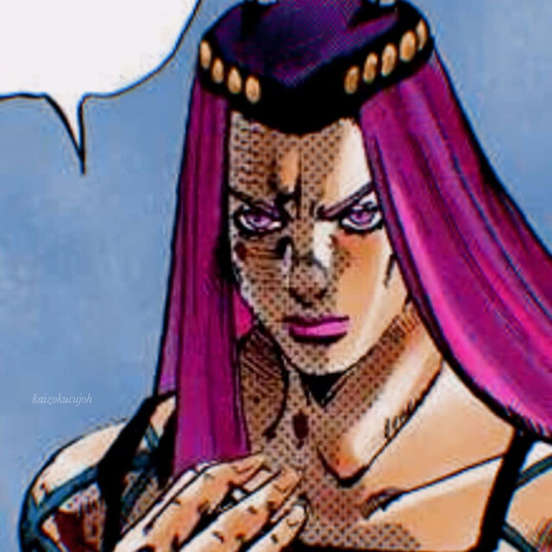 Narciso Anasui striking a pose in his signature style Wallpaper
