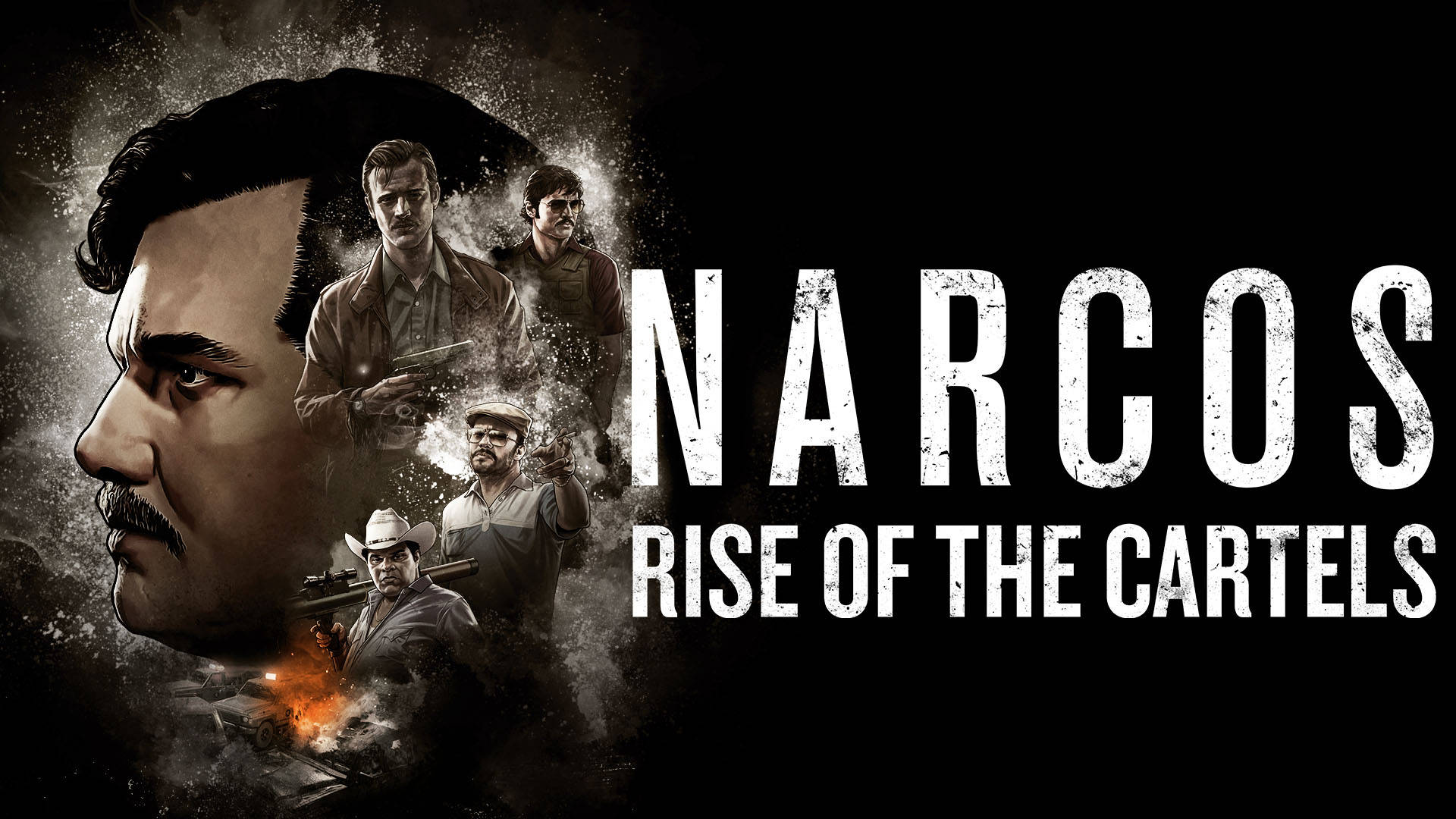 Narcos Rise Of The Cartels Poster Background