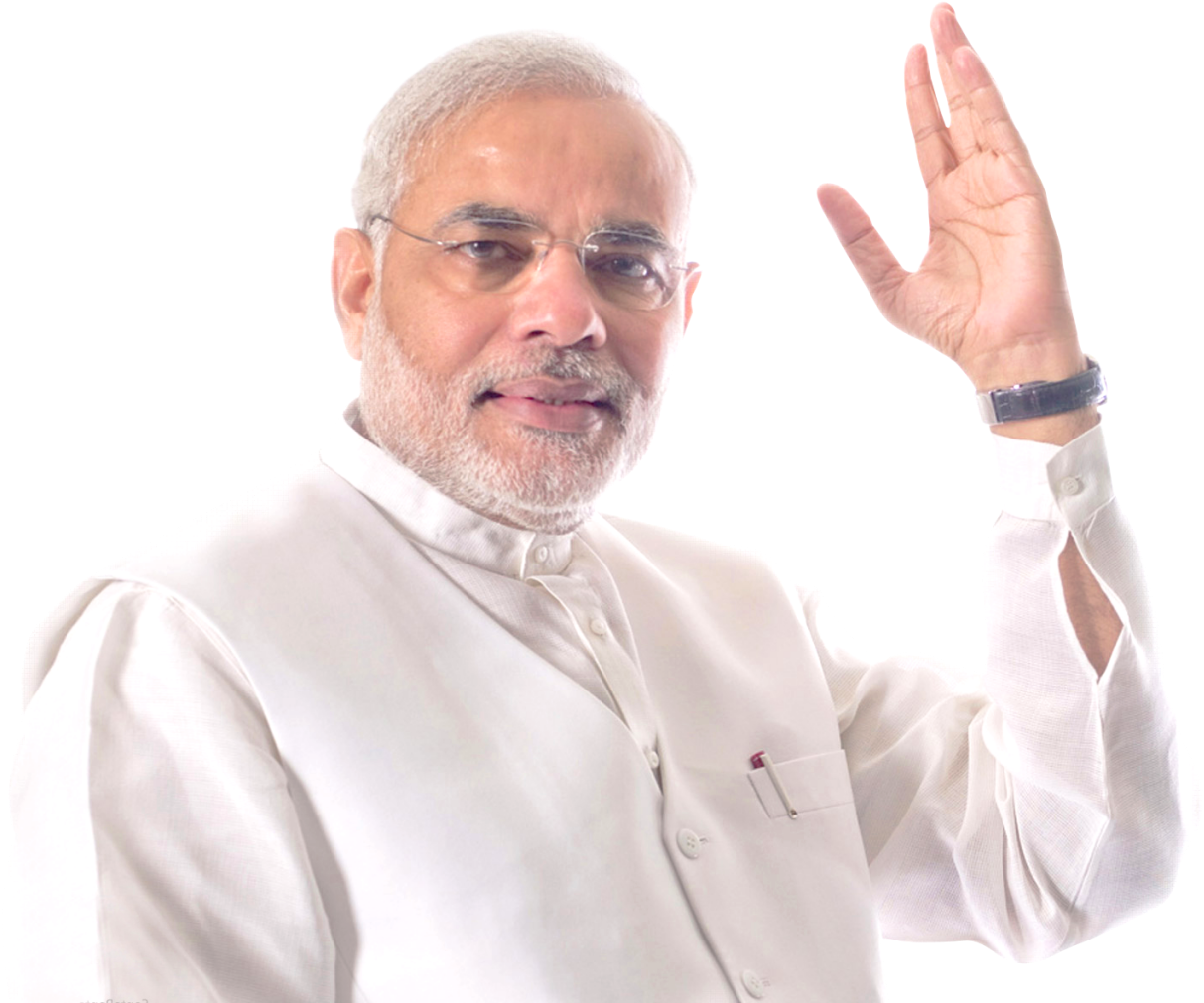 Narendra Modi Greeting Pose PNG