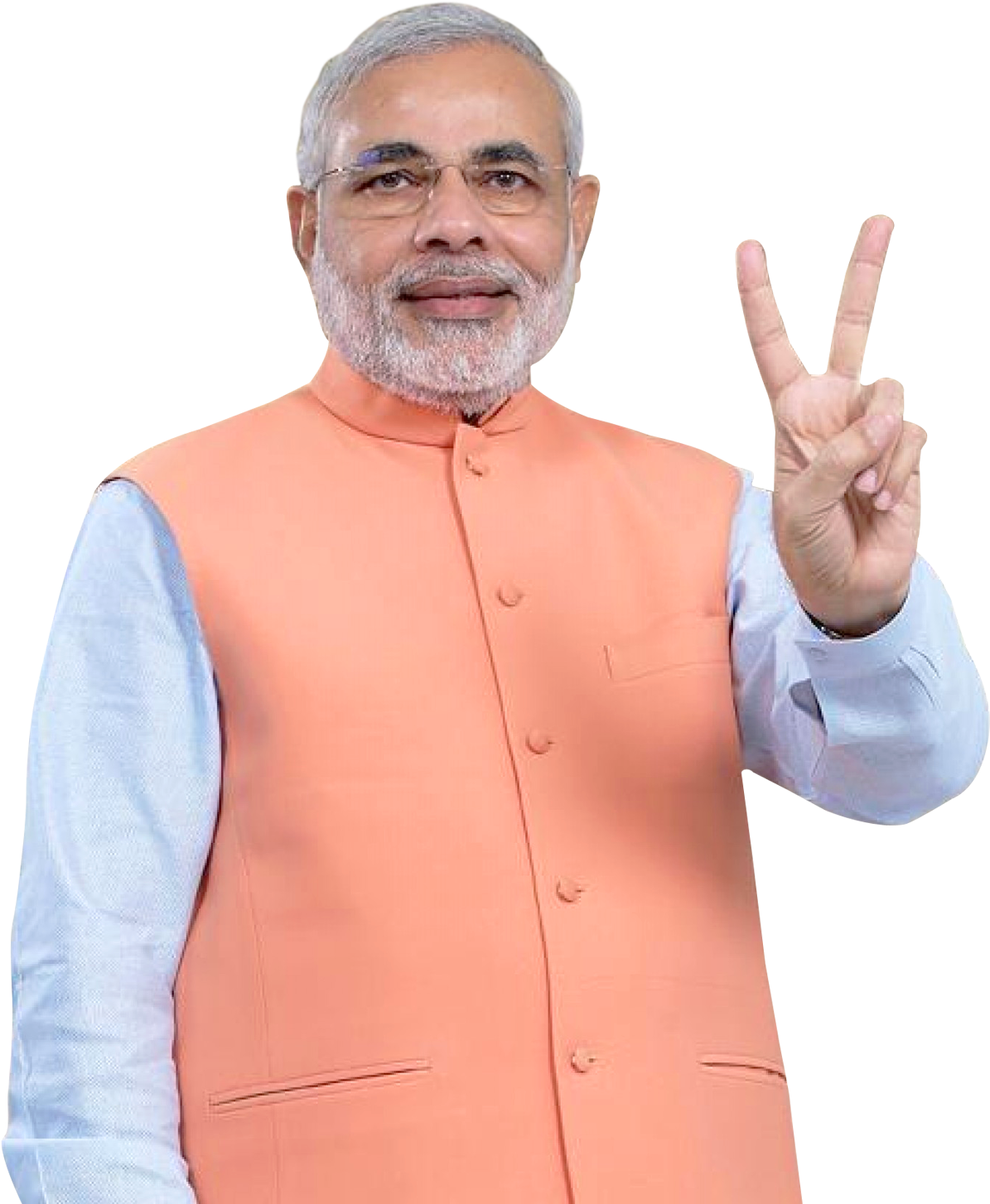 Download Narendra Modi Victory Sign | Wallpapers.com