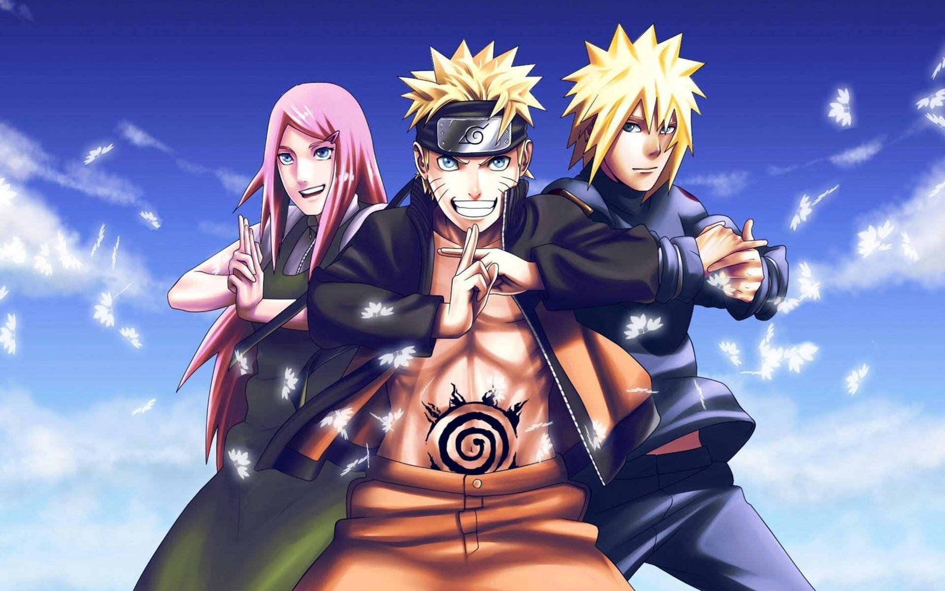 Naruto 3d Familie Chidori Sign Wallpaper