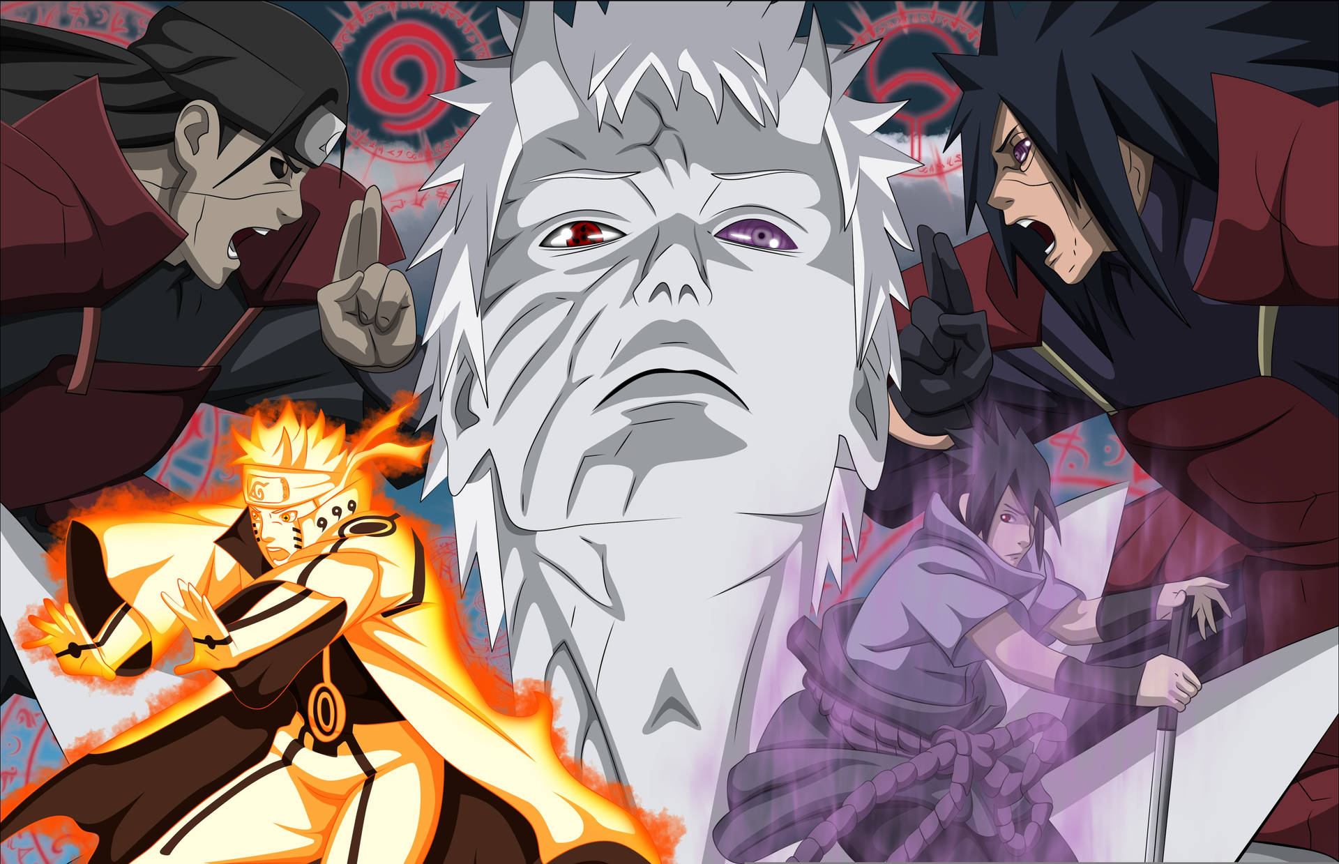 Naruto 4K Obito And Uchiha Wallpaper