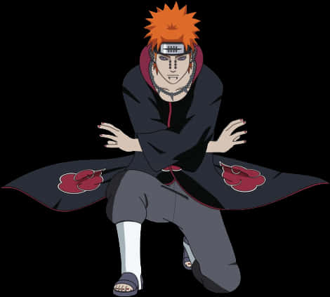 Naruto Akatsuki Member Pose PNG