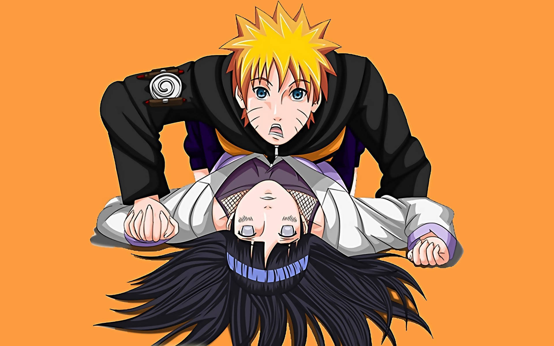 Naruto And Hinata Anime Art Wallpaper