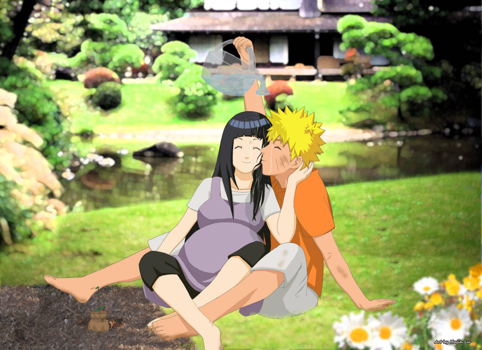 Naruto And Hinata Pregnant Wallpaper