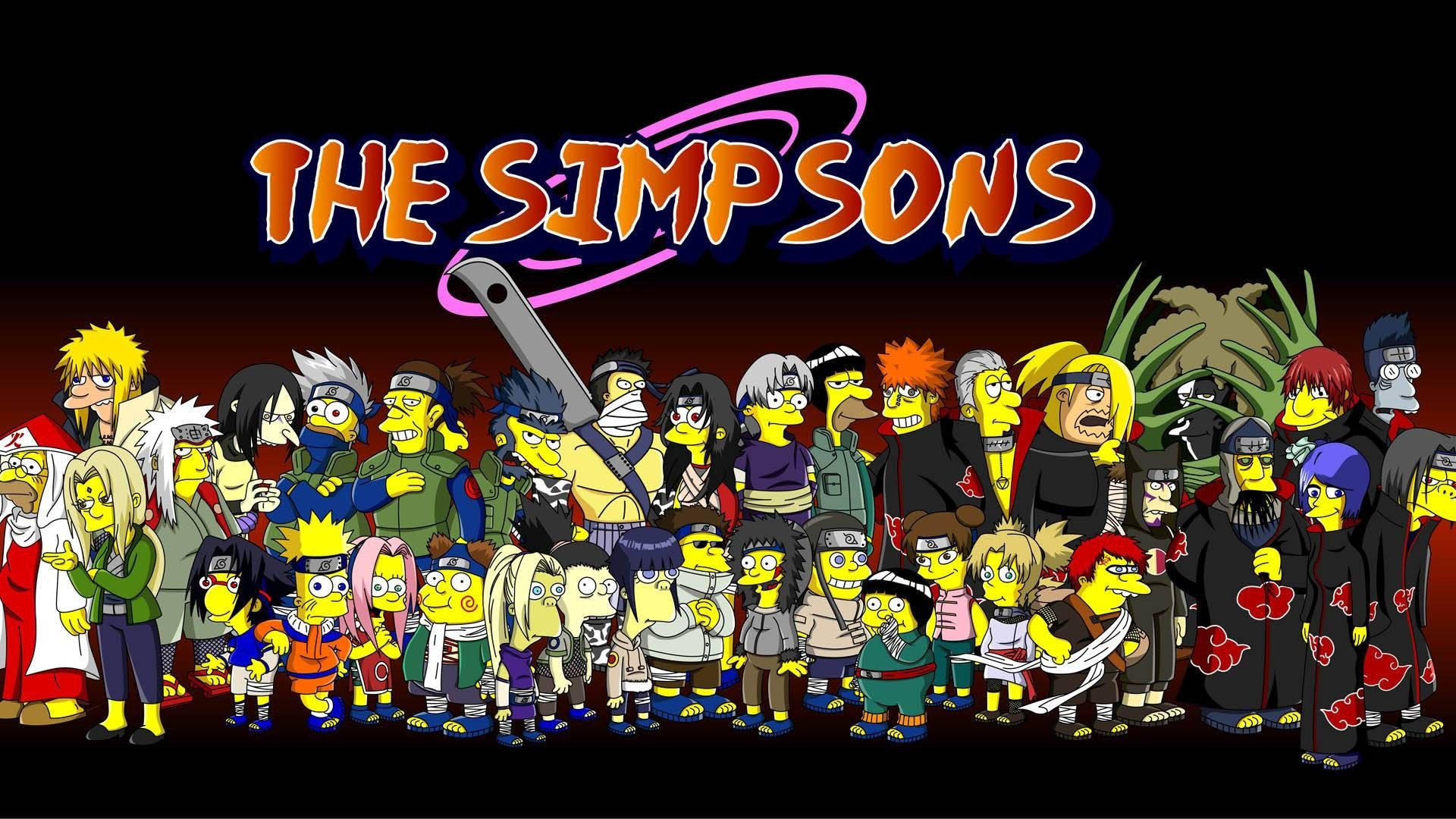 Naruto And The Simpsons