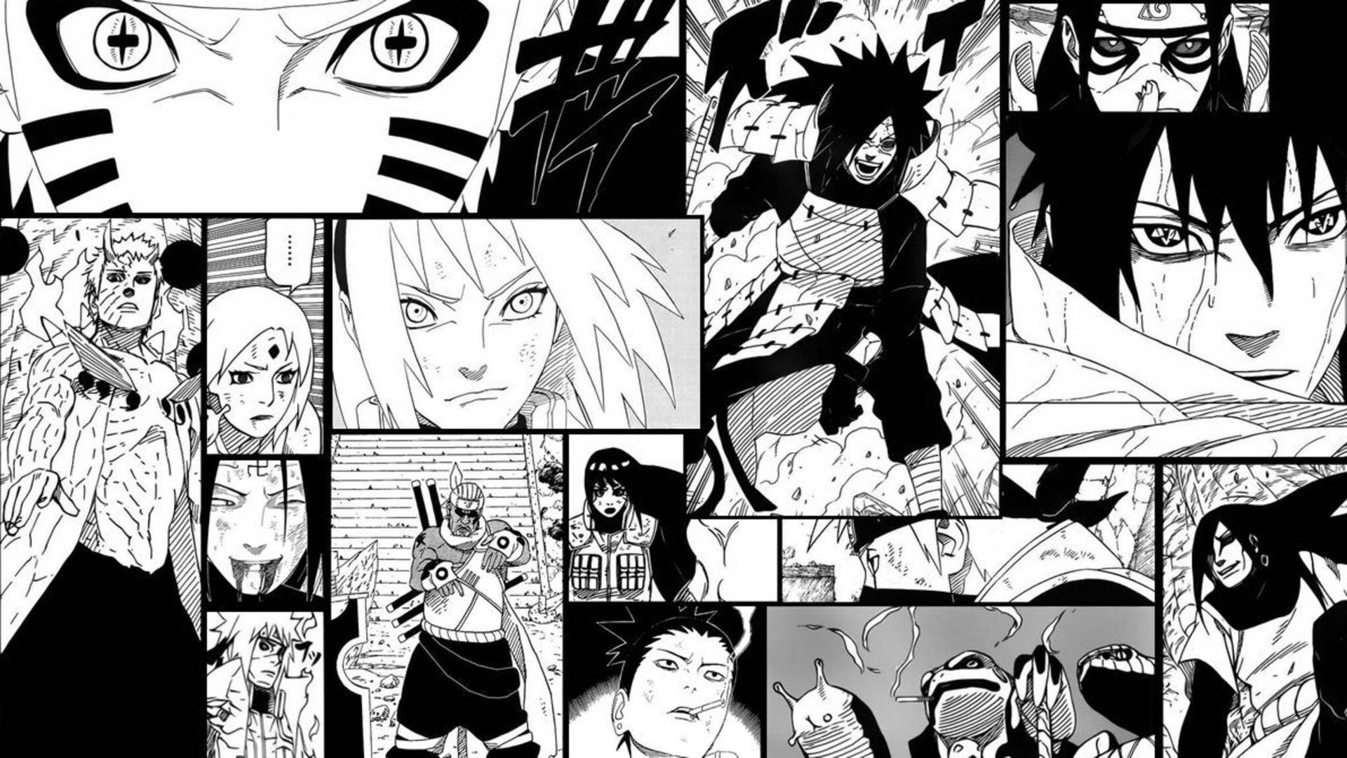 Naruto Anime Manga Background