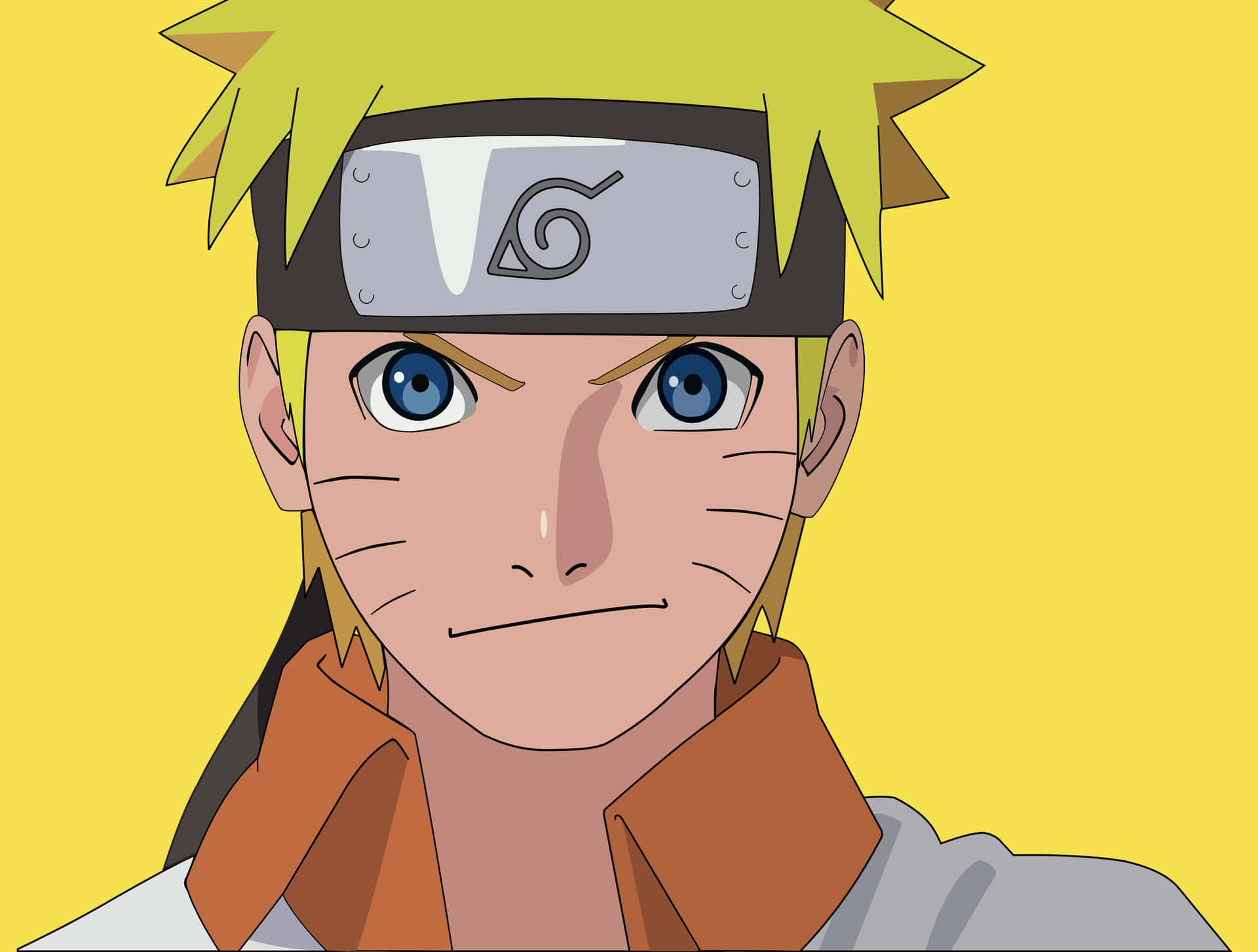 Naruto, en uovertruffen helt, præger denne tapet. Wallpaper