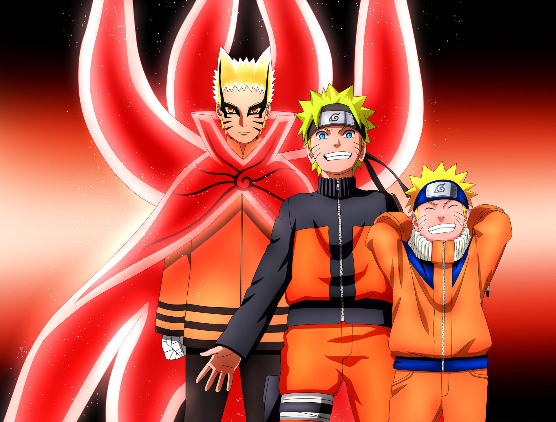 Naruto Baryon Mode Transformation Wallpaper