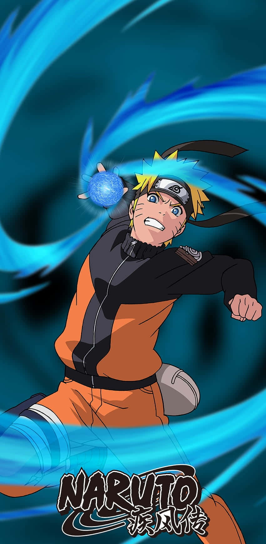 Download Naruto Chakra Rasengan Wallpaper | Wallpapers.com