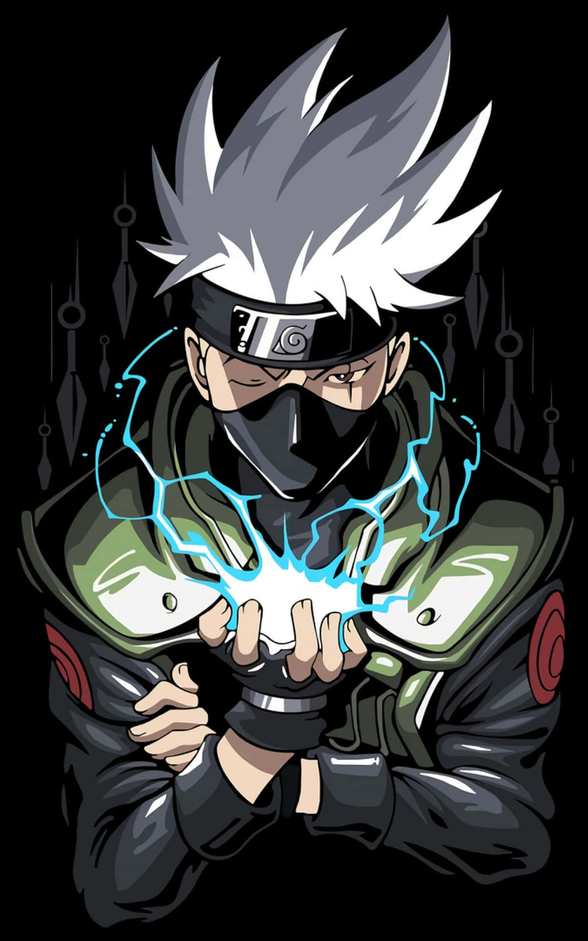 Naruto_ Character_ Electric_ Chakra_ Art Wallpaper
