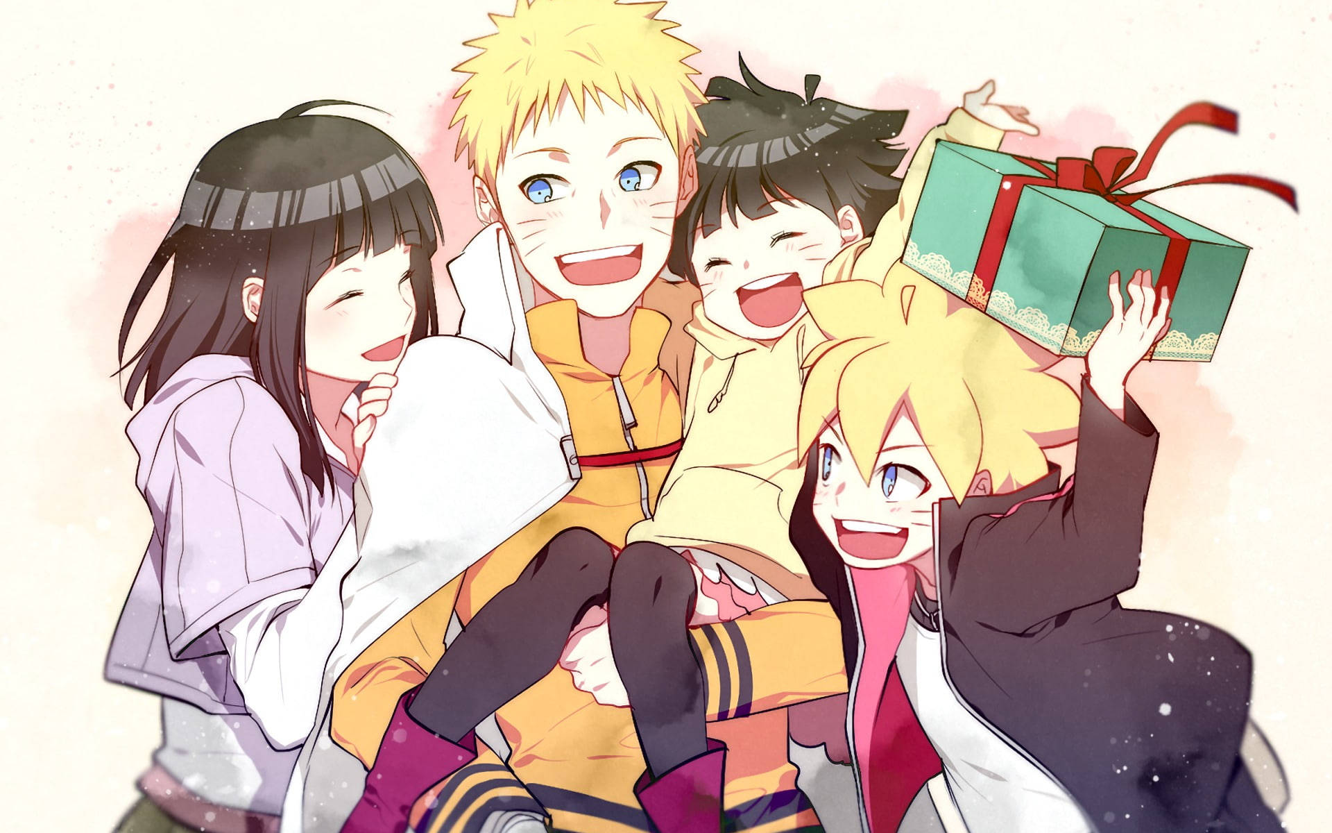 Naruto Characters Family Portrait Wallpaper