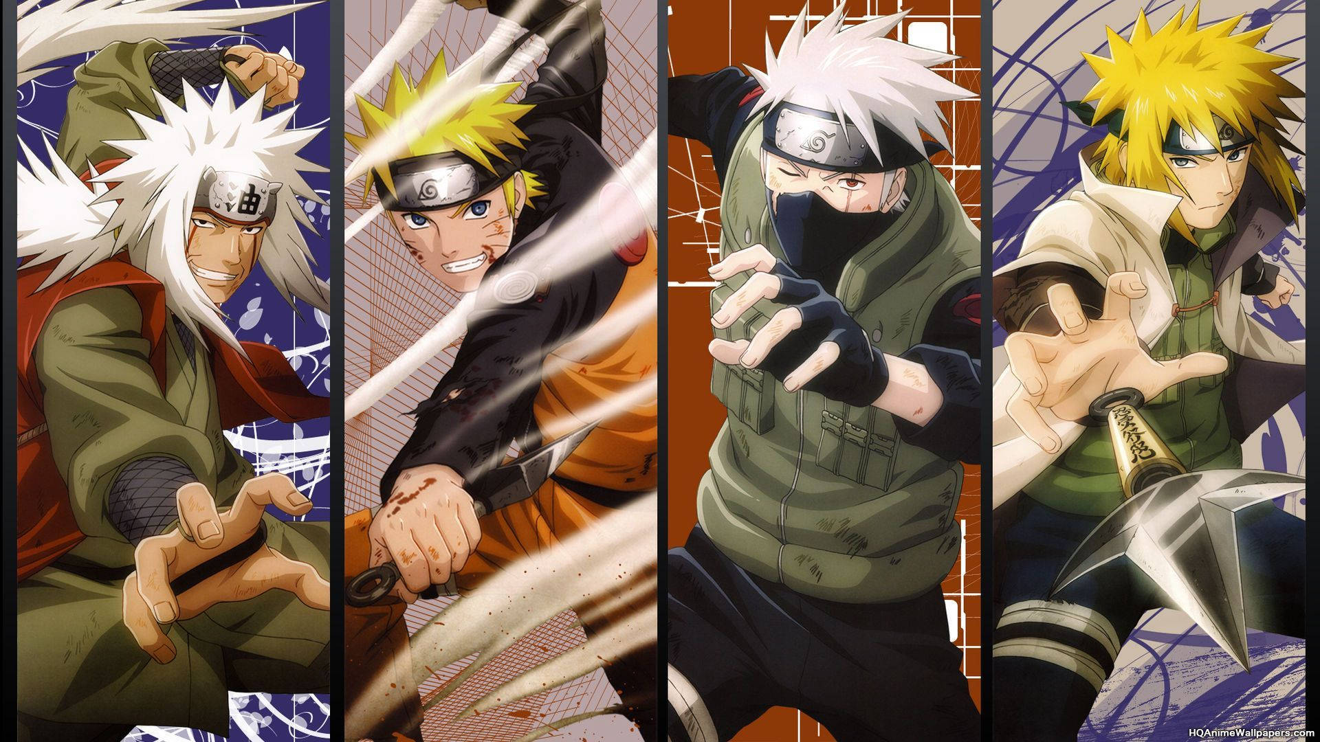 Naruto Characters Powerful Ninjas Wallpaper