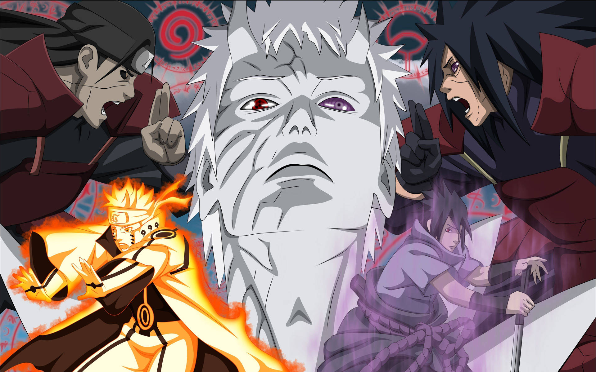 Naruto Characters With Obito