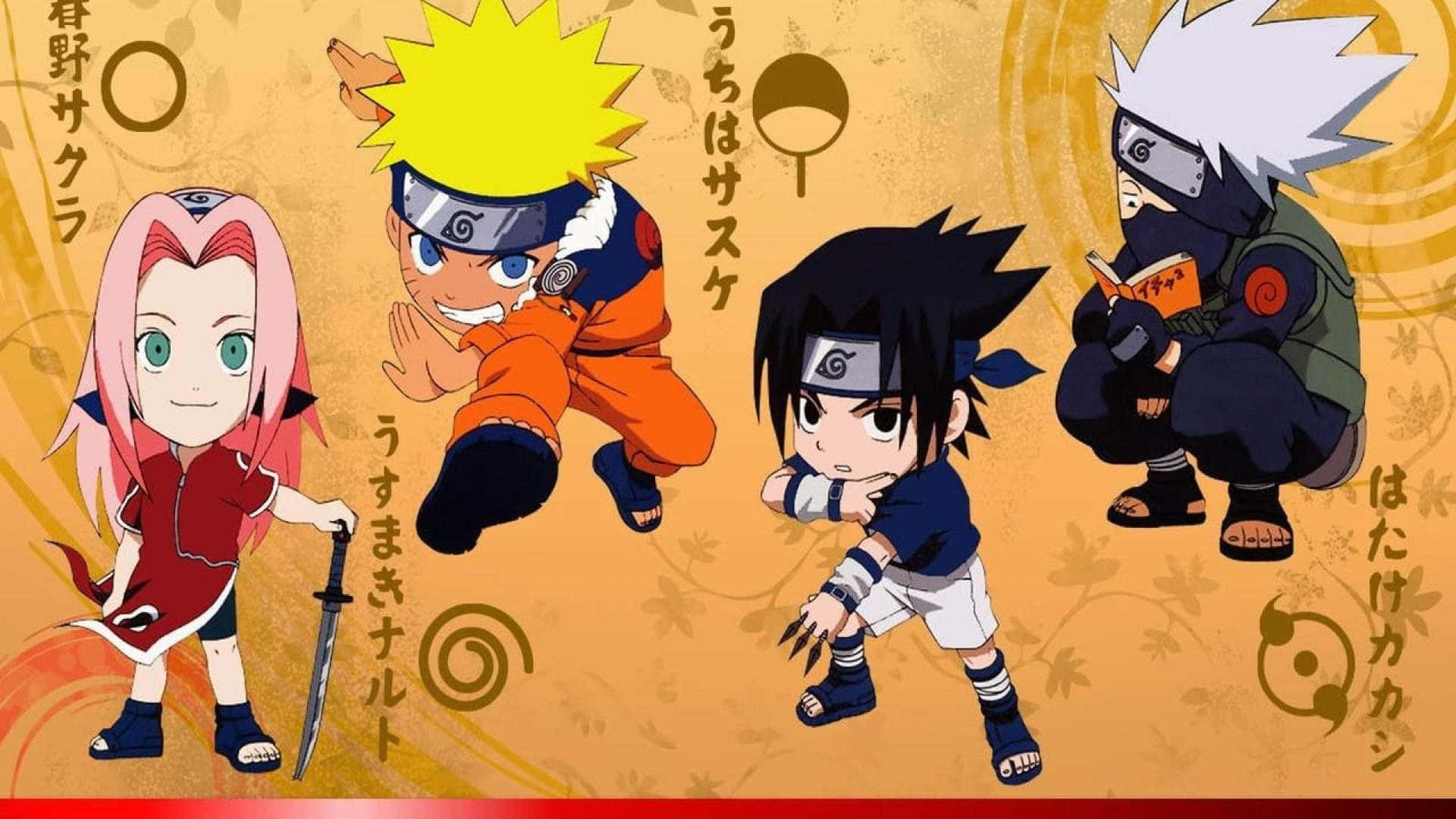 "Kawaii Naruto Chibi!" Wallpaper