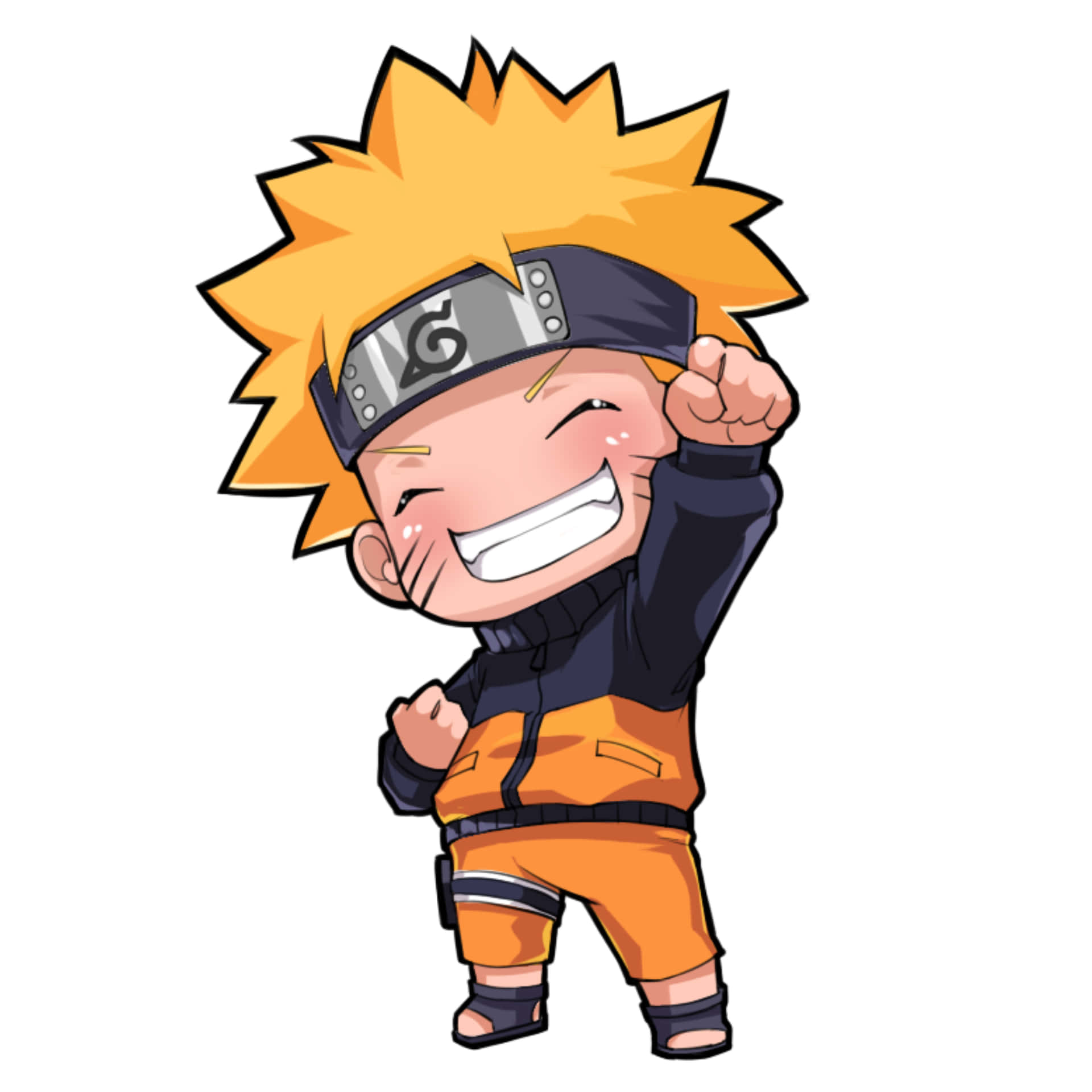 Beloved characters from the Naruto anime series, now in chibi form! Wallpaper