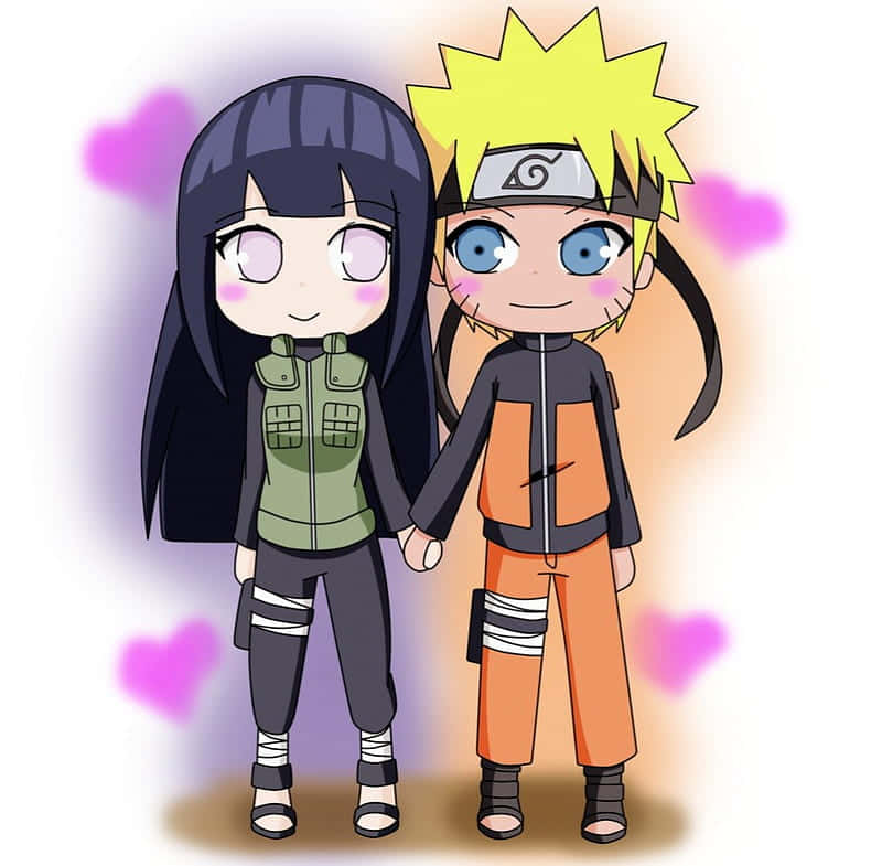 "Cute and Ready to Fight: A Chibi Version of Naruto" Wallpaper