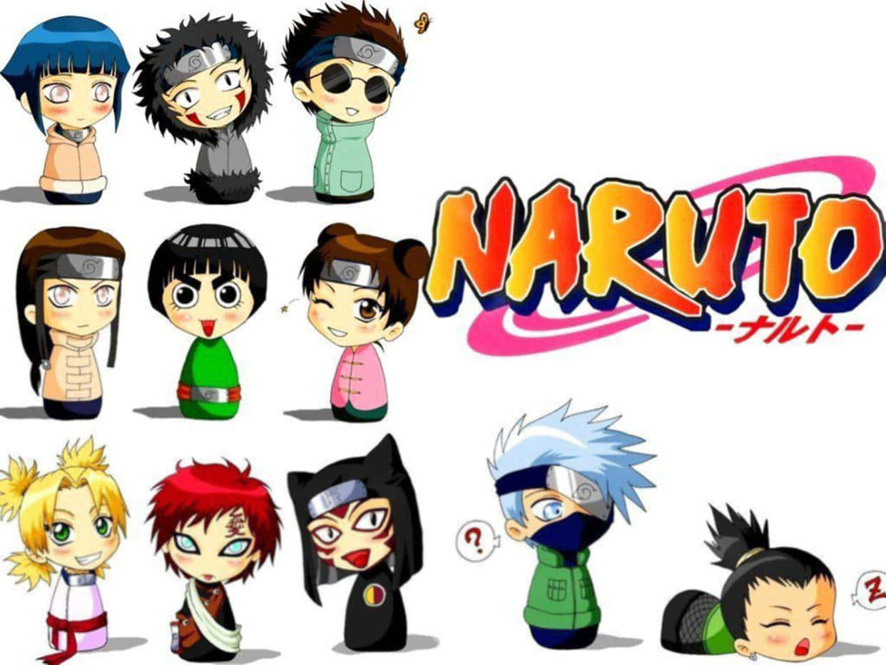 Персонажи Наруто в стиле Чиби