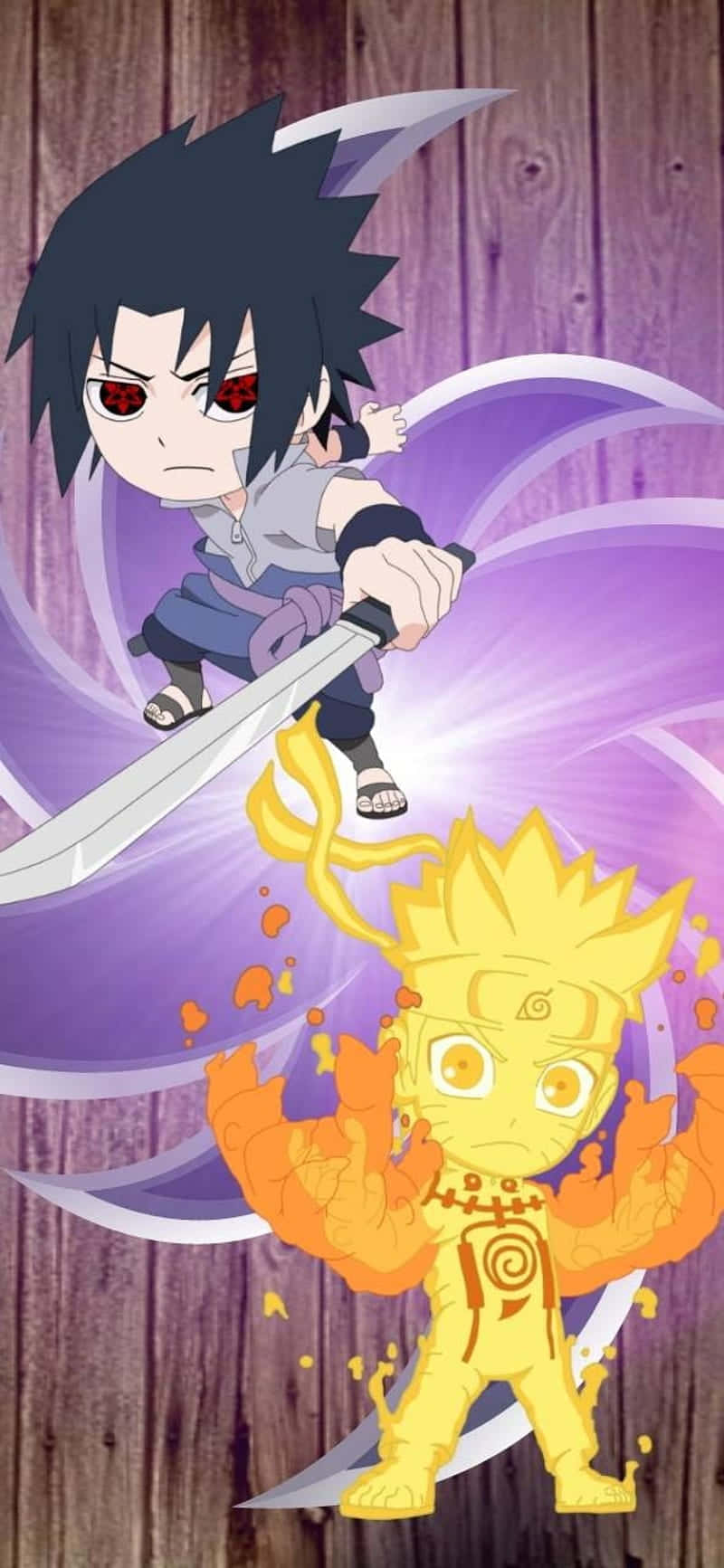 ¡superlindo Chibi Naruto! Fondo de pantalla