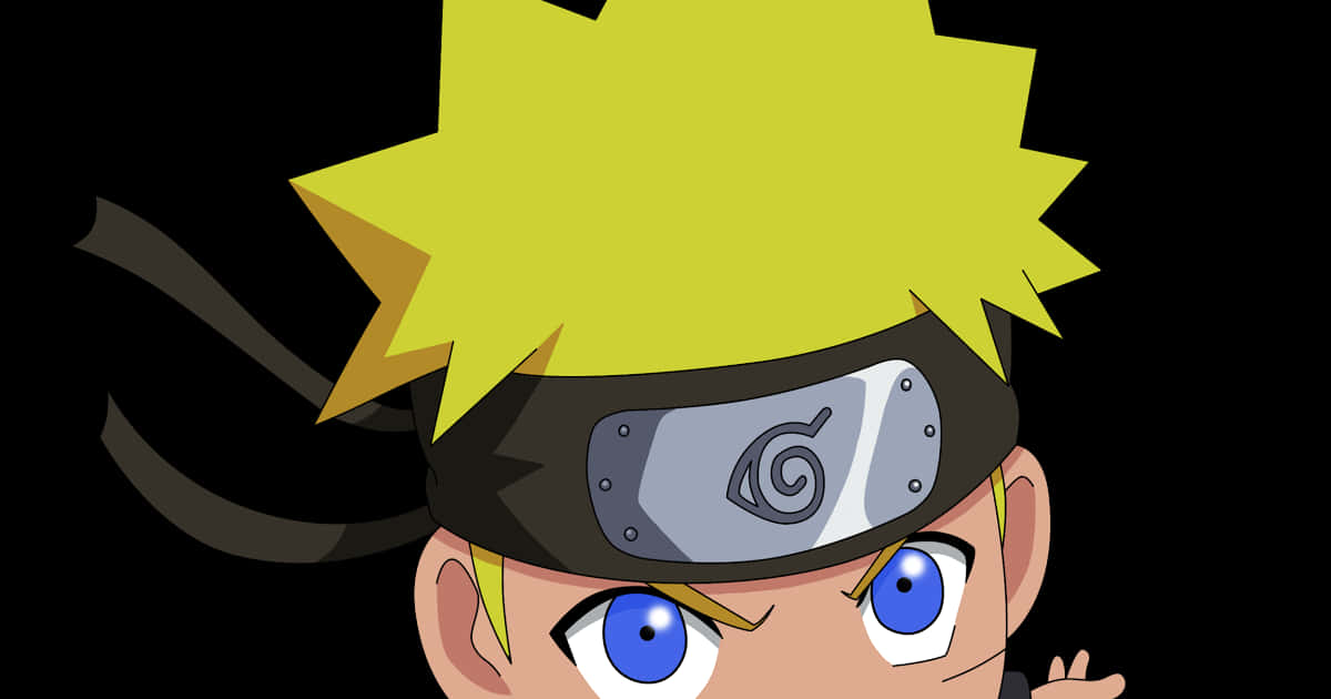 Den frygtløse leder: Naruto Chibi tapet Wallpaper