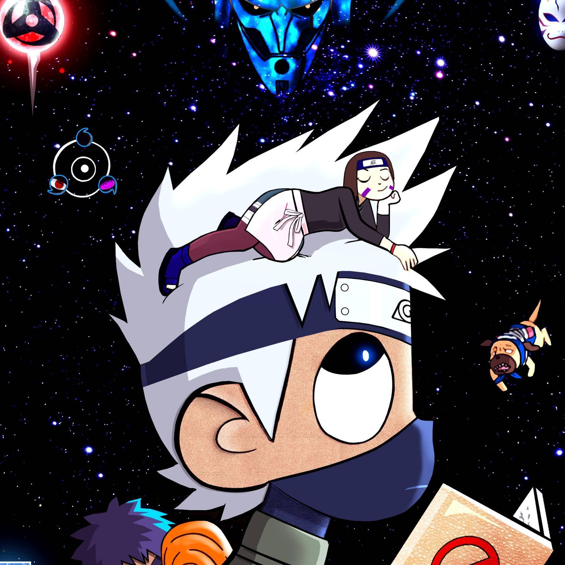 Naruto Drip As Lil Uzi Vert Background