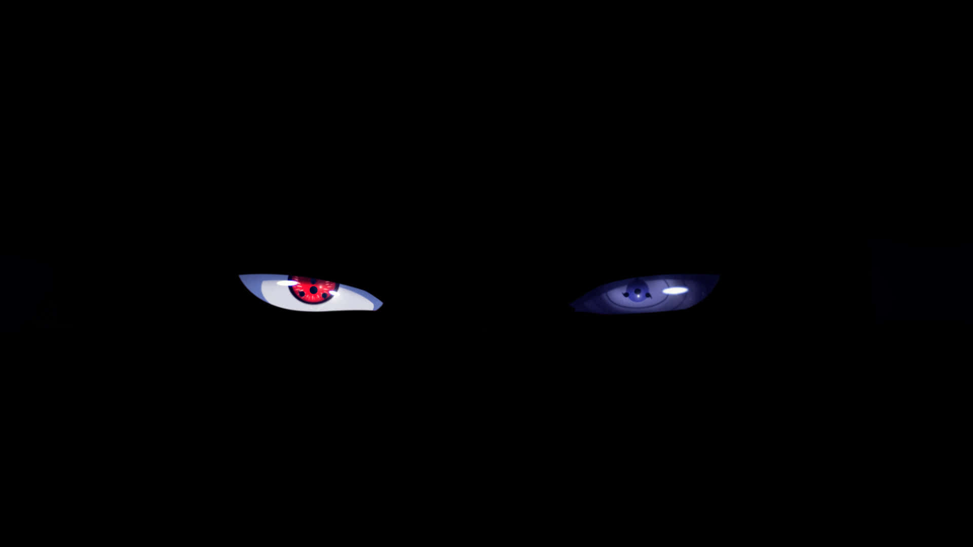 Unlock the power of the Nine-Tailed Beast with Naruto's signature eyes. Wallpaper