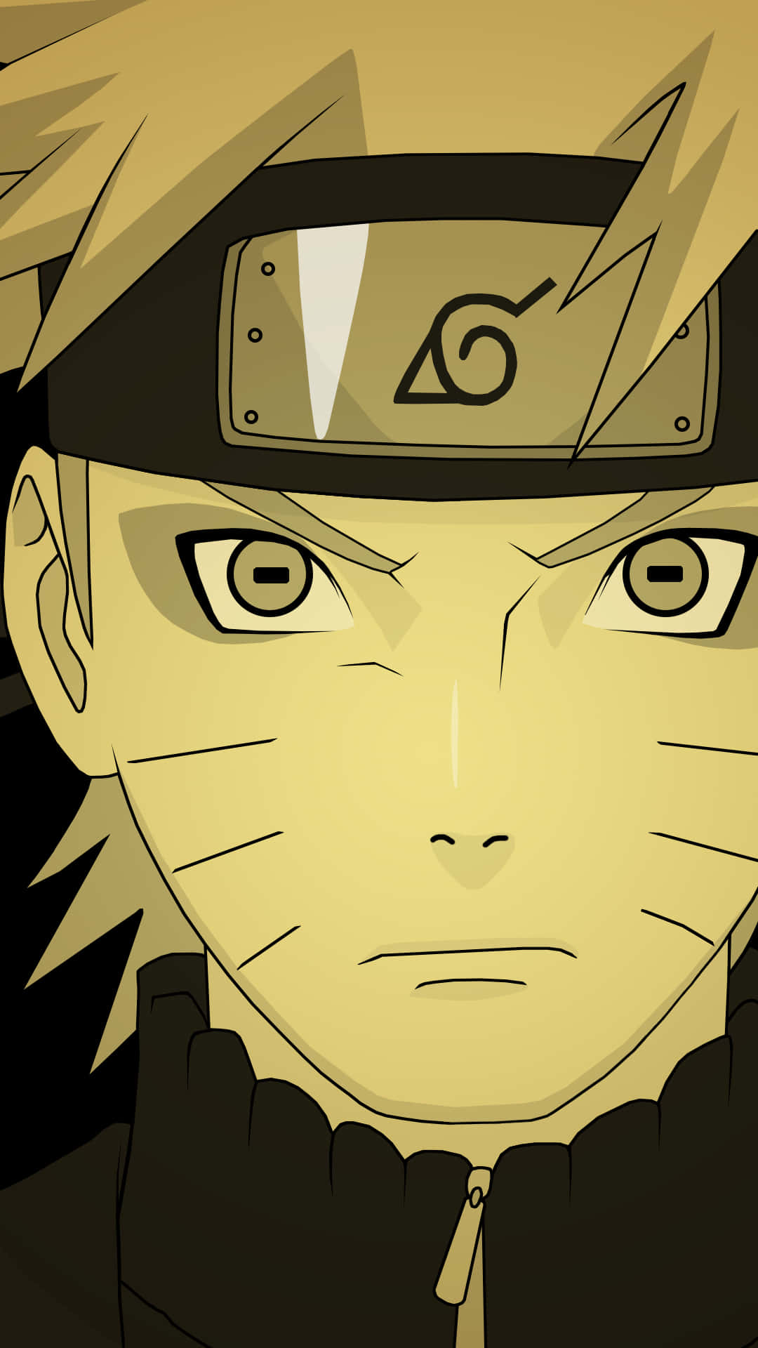 Naruto Uzumaki in His Youth Wallpaper